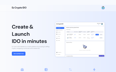 Ez Crypto & Ido template - NoCode Bubble.io Template by EazyCode ...