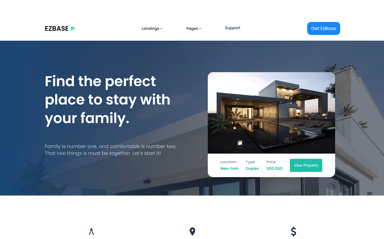 Ez Base Multi Pages template - NoCode Bubble.io Template by EazyCode ...