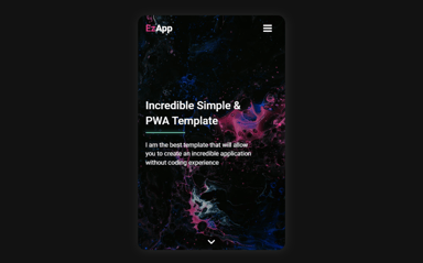 Ez Mobile PWA template - NoCode Bubble.io Template by EazyCode - NoCode ...