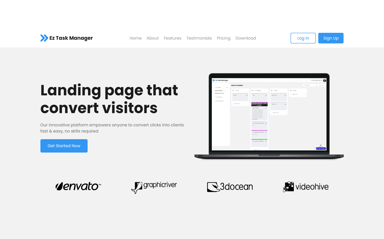 Ez Task Manager v2.0 template - NoCode Bubble.io Template by EazyCode ...